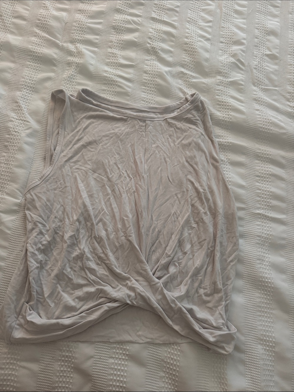 Alo twist front yoga tank